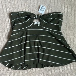 urban outfitters strapless top